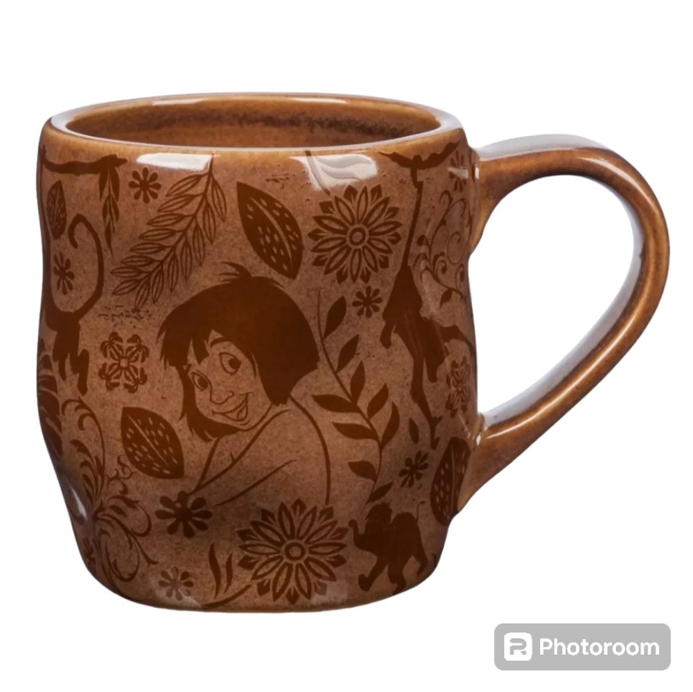 Disney's The Jungle Book Featuring Mowgli & Friends Contoured Ceramic Mug